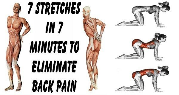 Get Rid Of The Lower Back Pain In Only 7 Minutes Just By Doing This