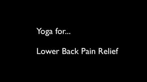 Yoga for Lower Back Pain Relief