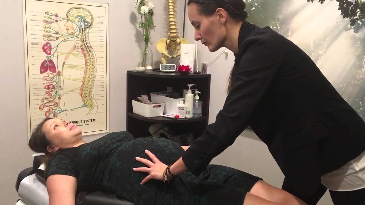 Pregnancy & Back Pain, Third-Trimester, Pain Relief, Chiropractic Adjustment with @drkamillaholst