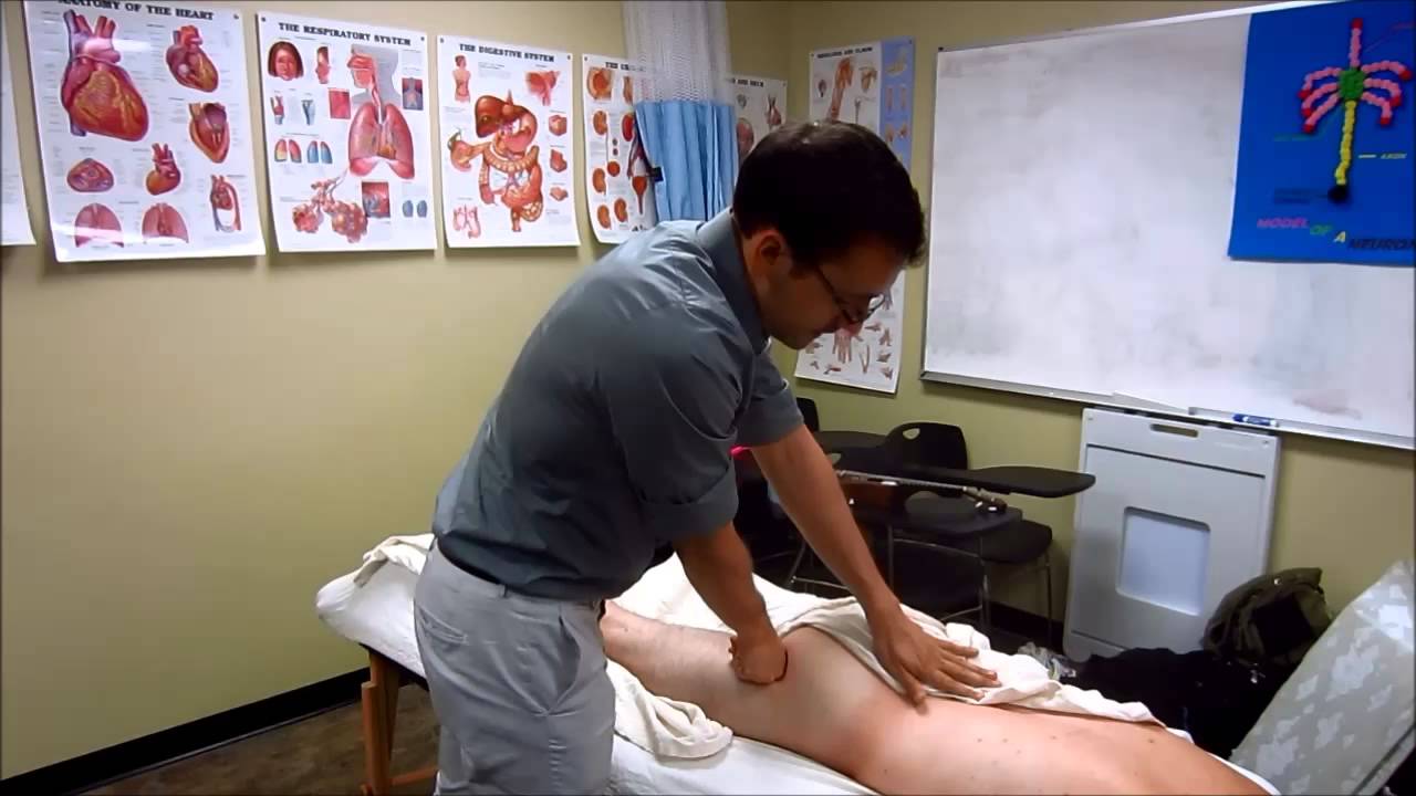 Massage Tutorial: Myofascial Release for Sciatica (2013 version)