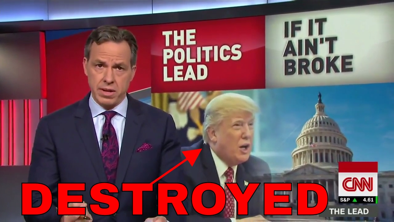 “He NEVER Learns!” Jake Tapper On Trump’s New Health Care Bill & North Korea