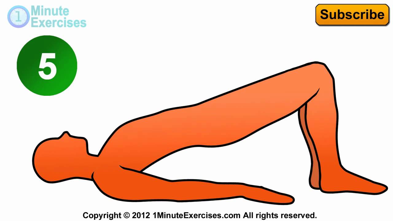 1 Minute Lower Back Stretches (Prevent & Relief  Pain)