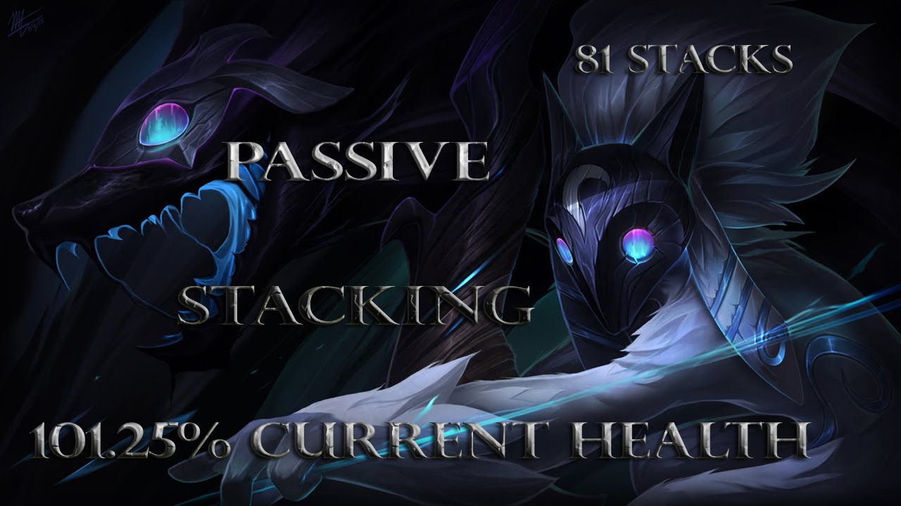 Kindred Passive Stacking (Do 100% Current Health Damage)