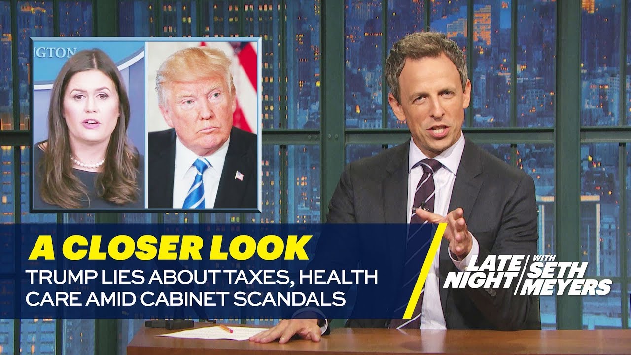 Trump Lies About Taxes, Health Care Amid Cabinet Scandals: A Closer Look