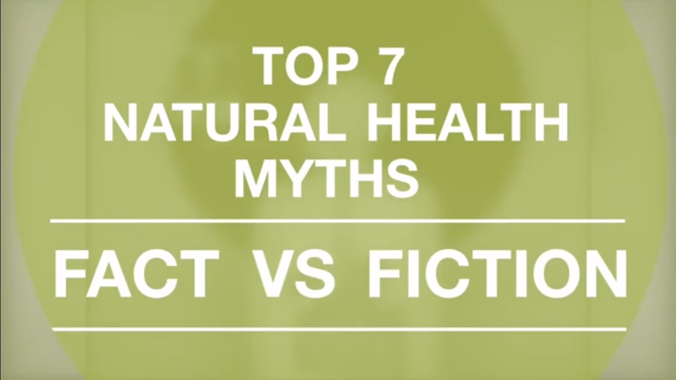 Myths and Misconceptions About Natural Health Products