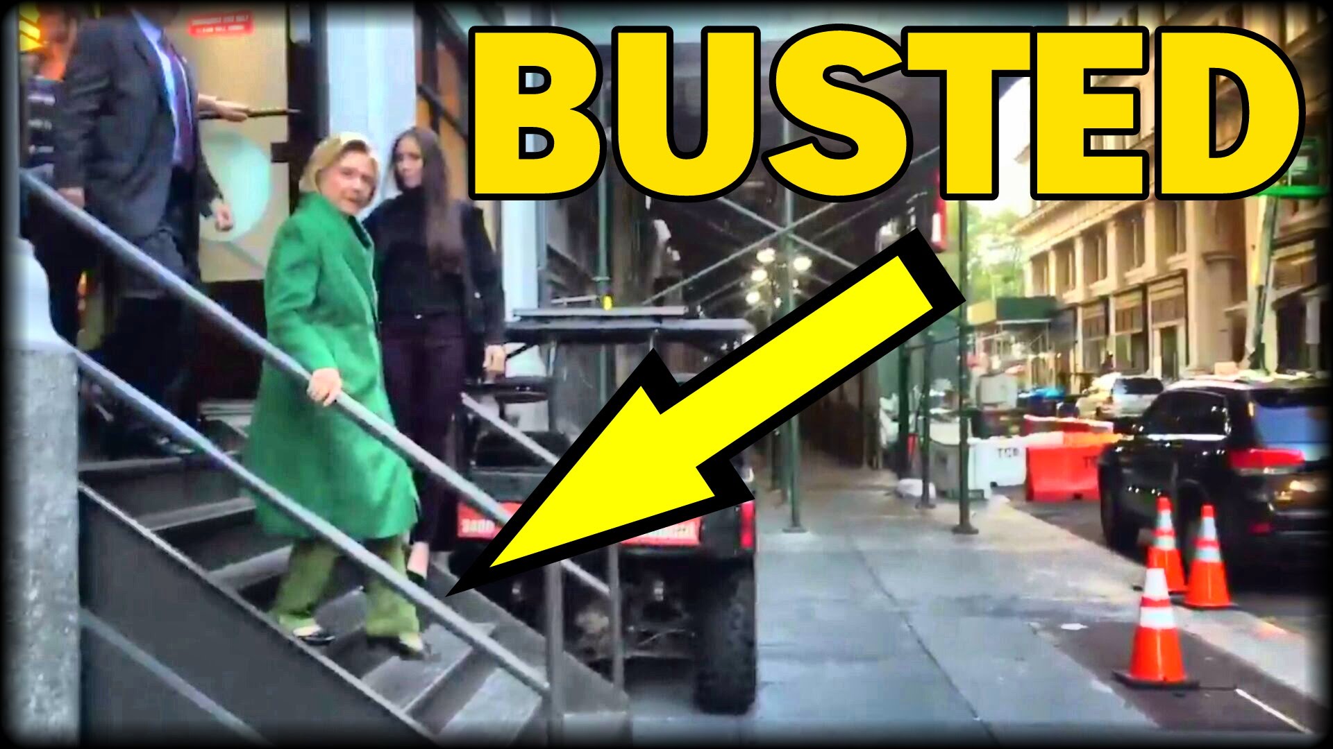 BREAKING: THIS VIDEO CATCHES HILLARY FAKING ‘GOOD HEALTH’ AHEAD OF THE EPIC TRUMP DEBATE