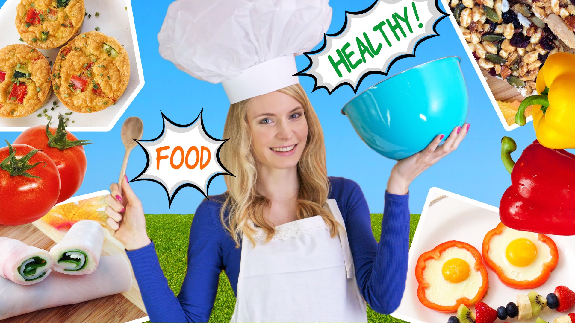 How to Cook Healthy Food! 10 Breakfast Ideas,  Lunch Ideas & Snacks for School, Work!