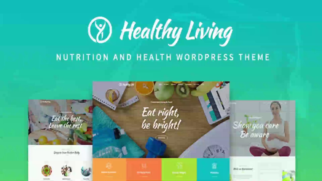 Healthy Living – Nutrition, Weight Loss and Wellness WordPress Theme | Themeforest Website