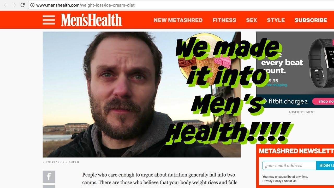 A Men’s Health article already!?!?!? Day 3/100