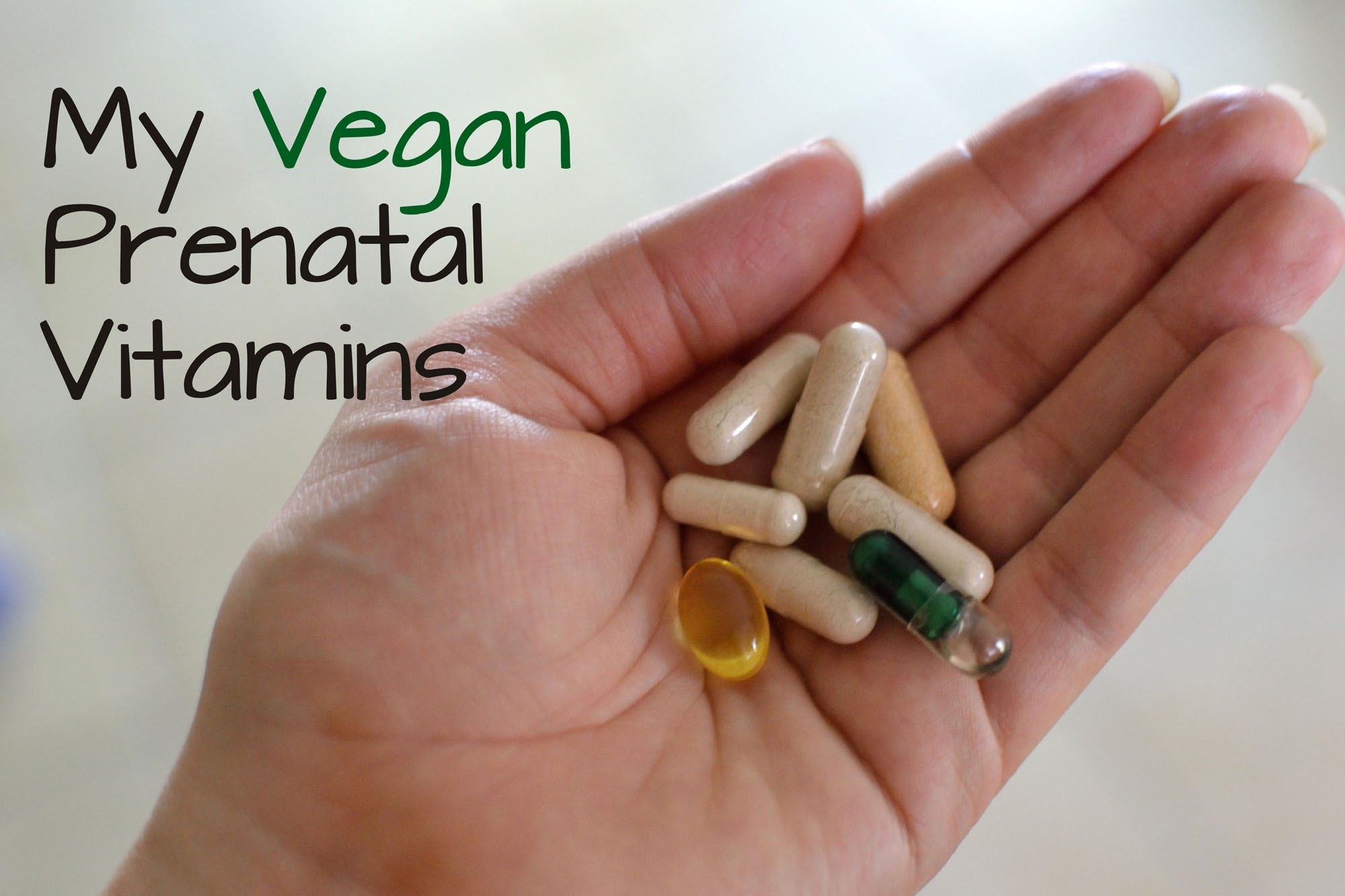 My Vegan Prenatal Vitamins & Supplements