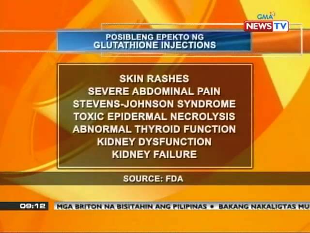 News to Go – FDA: Glutathione injections may harm health 5/13/11