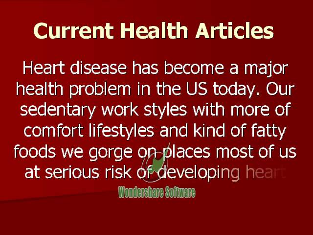 Current Health Articles