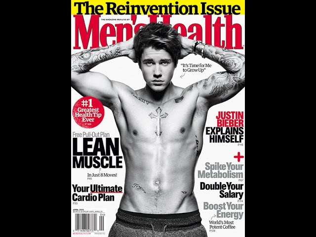 Justin Bieber Made Some Gains On Men’s Health Magazine Brah !!!