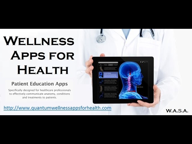 Wellness Apps for Health, Information and Therapy