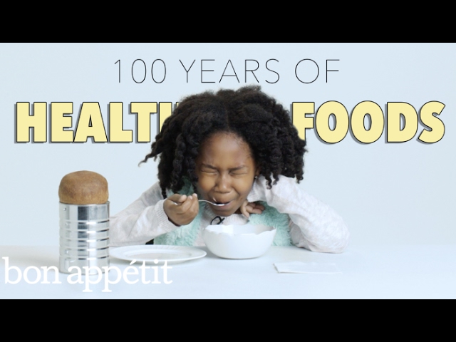 Kids Try 100 Years of Health Foods | Bon Appetit